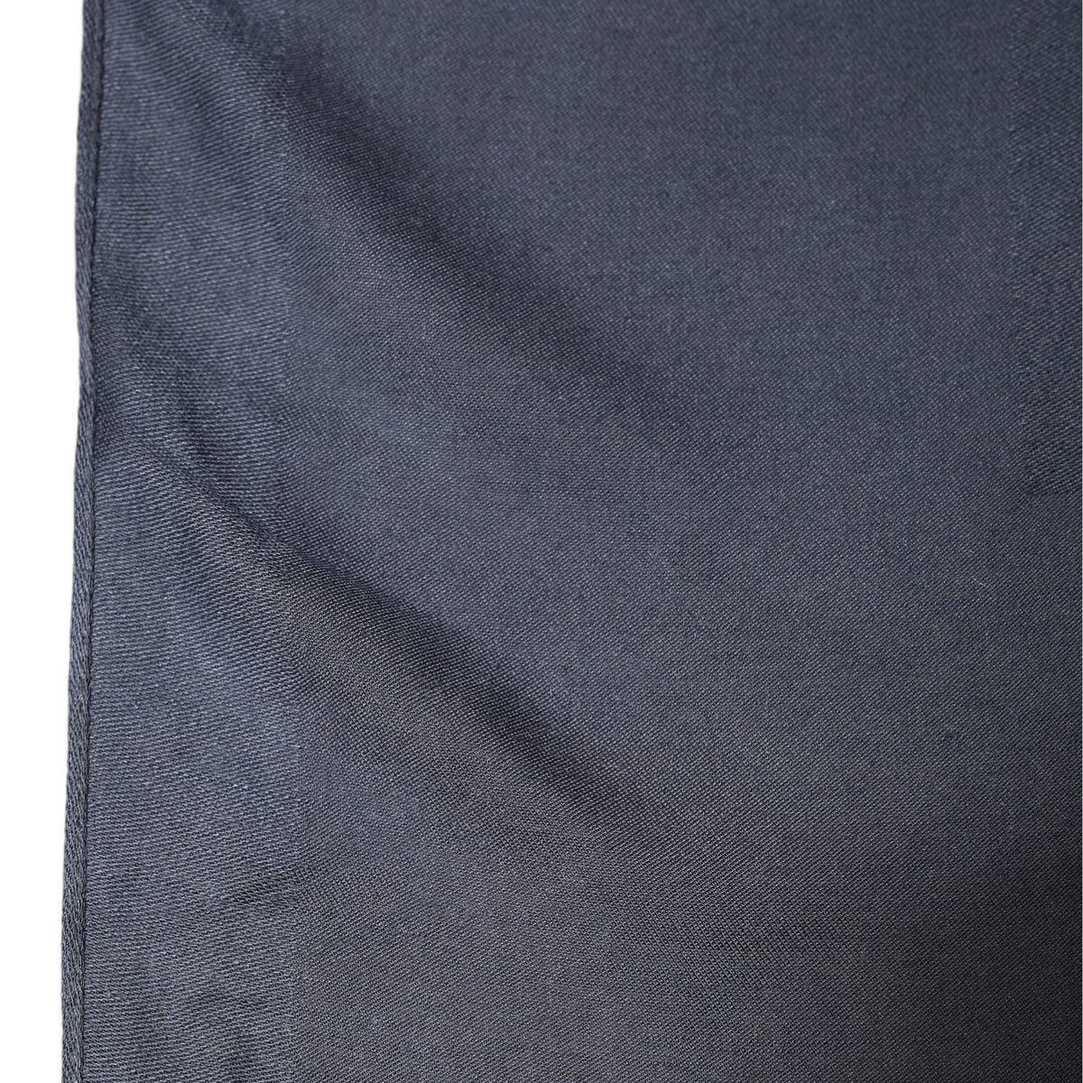 Dolce & Gabbana Dark Blue Modal Frayed Edge Lace Stole Scarf