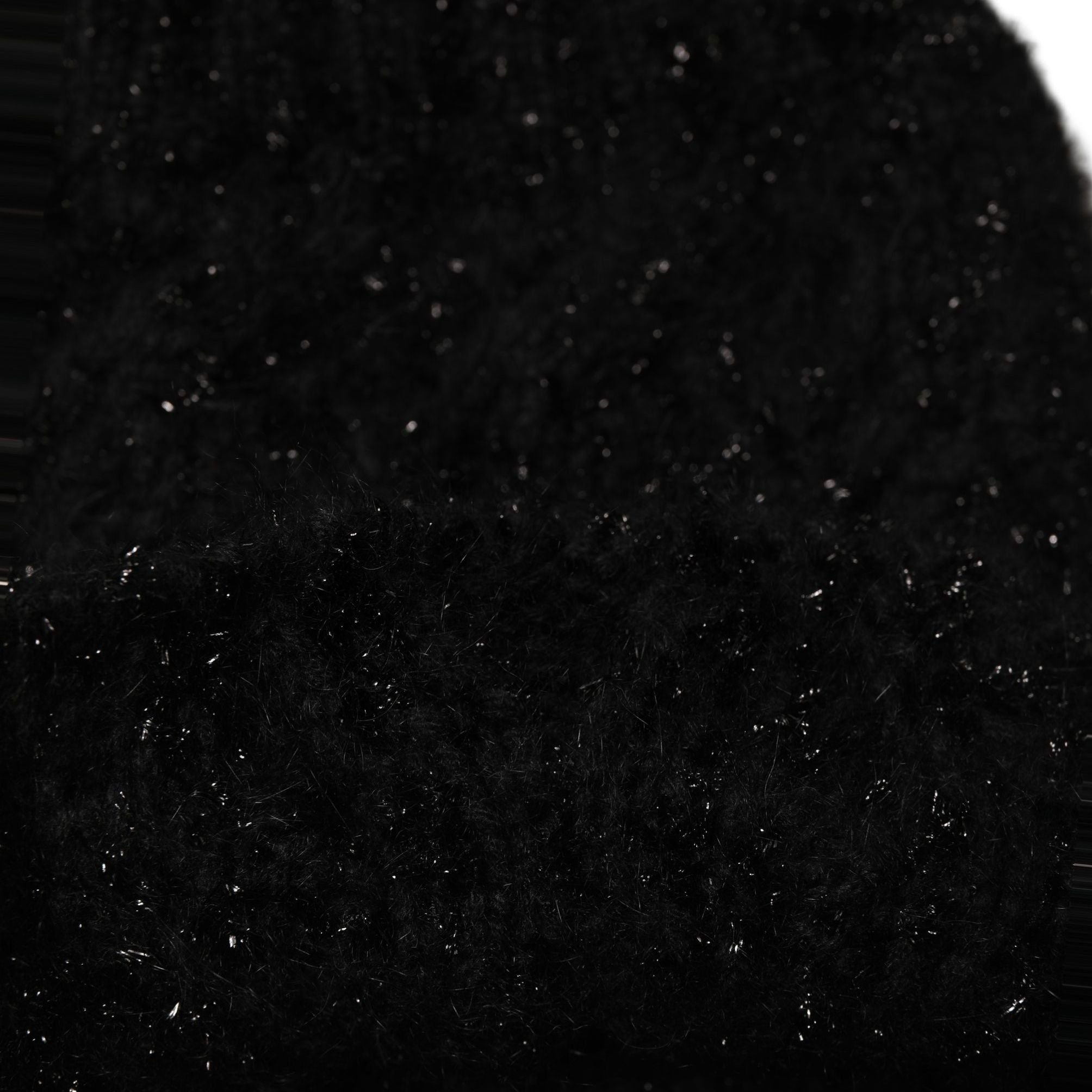 Dolce & Gabbana Men Black Cashmere Knitted Neck Warmer Scarf