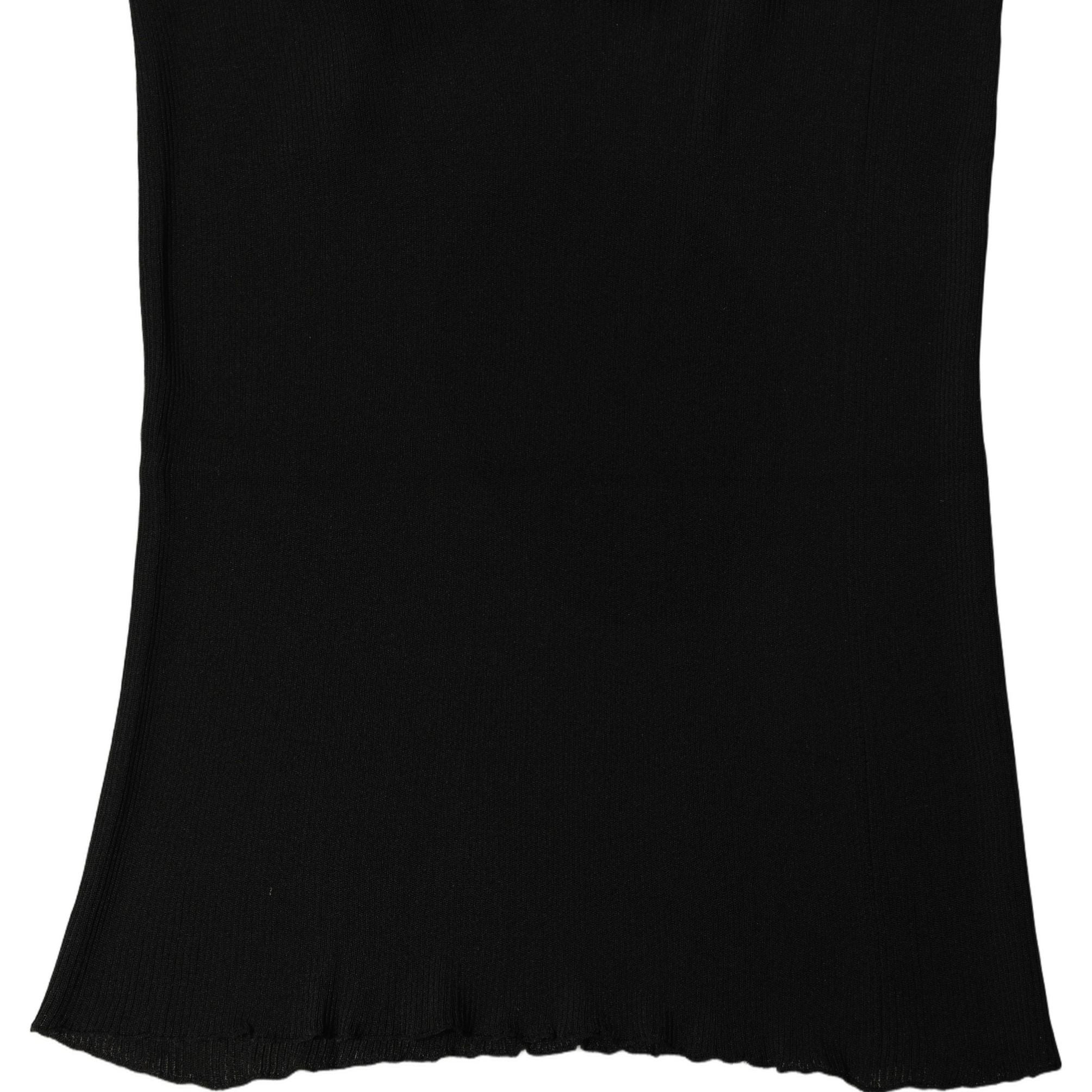 Dolce & Gabbana Men Black Viscose Knitted Neck Warmer Scarf