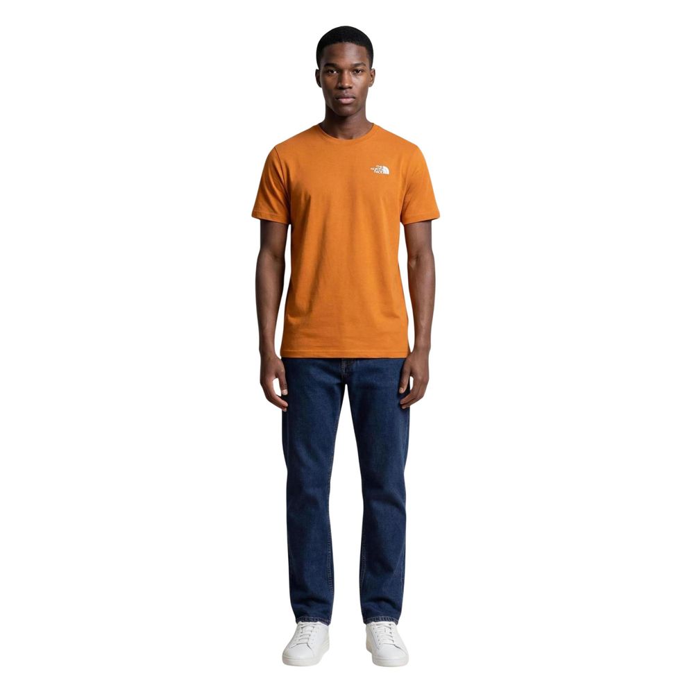 The North Face Orange Cotton T-Shirt