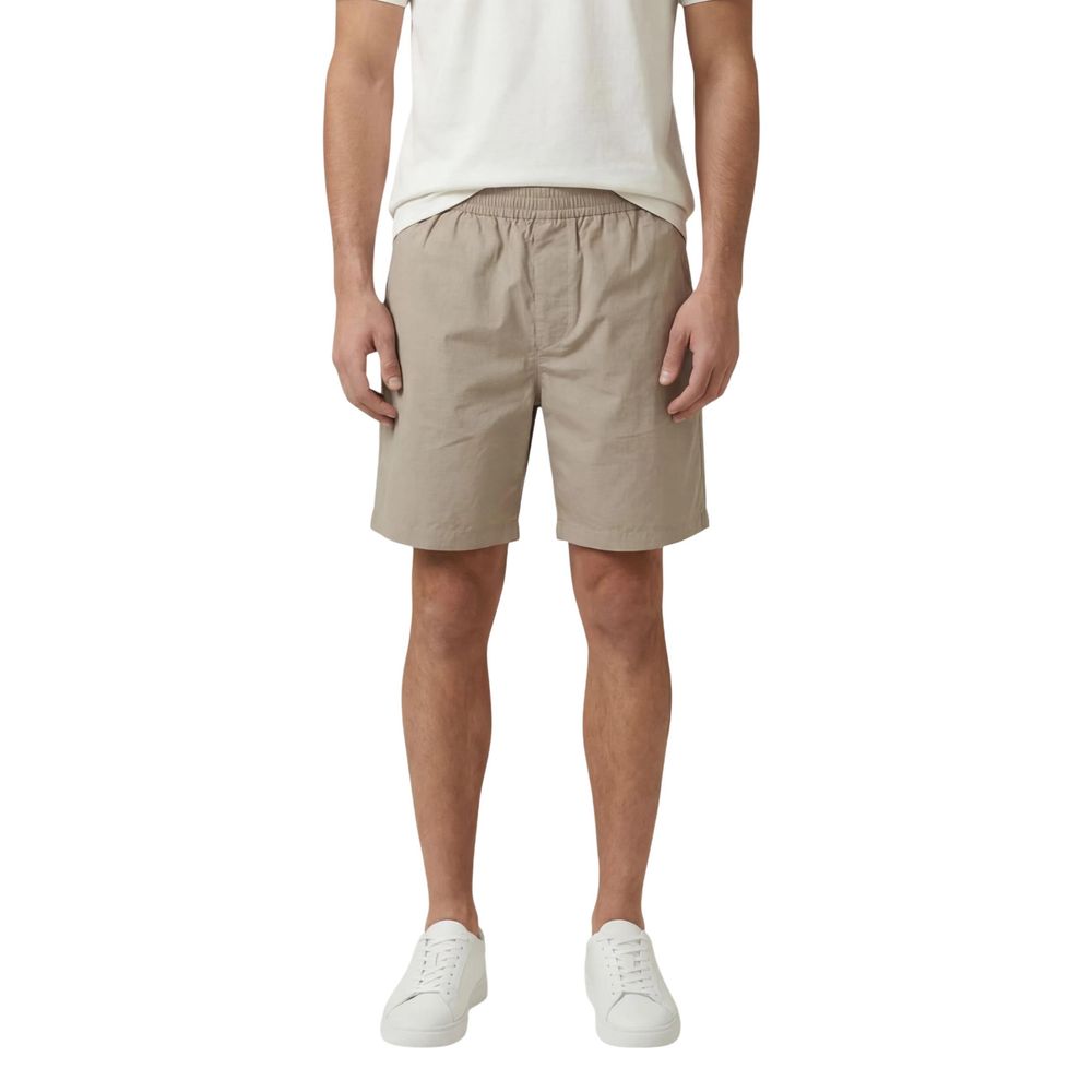 Armani Exchange Beige Cotton Knee Length