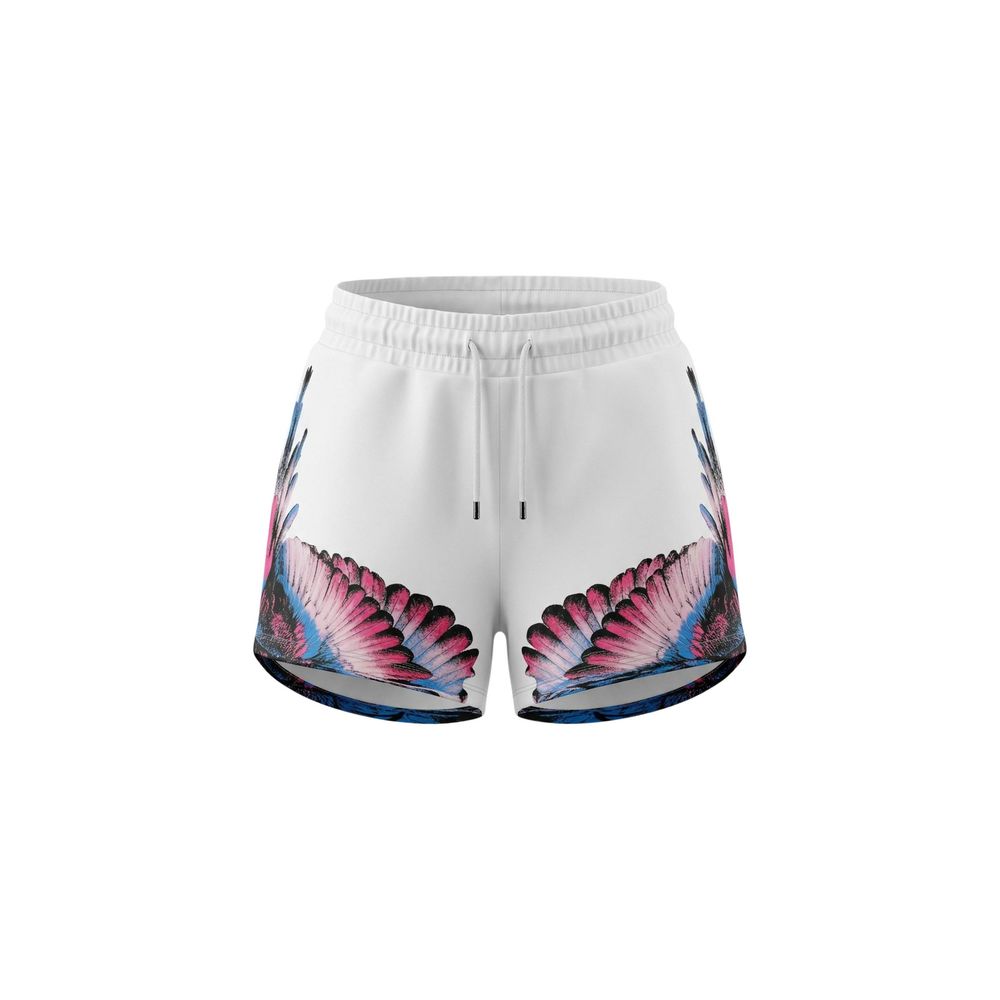 County of Milan White Cotton Short And Mini Shorts