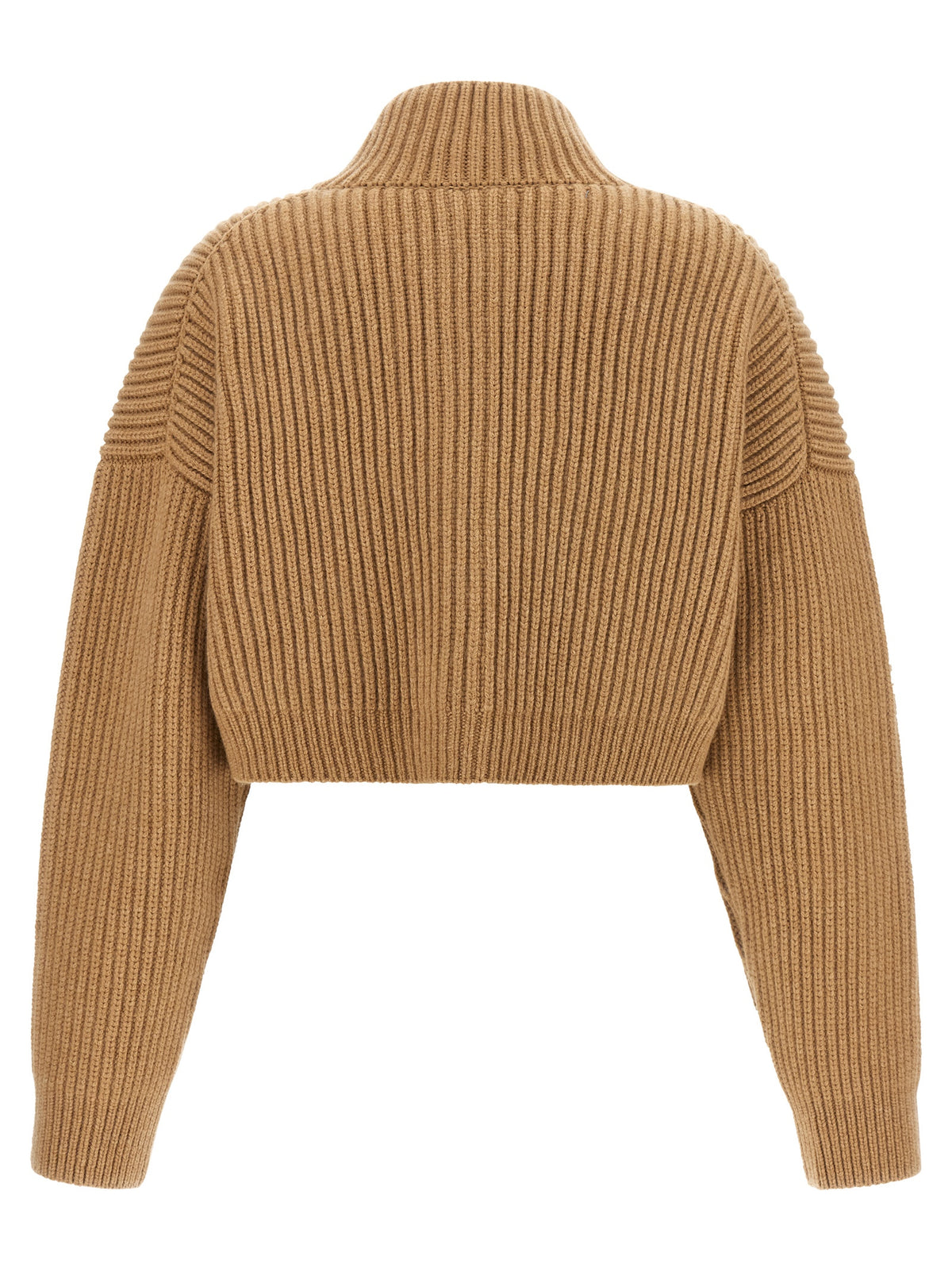 Khaite Beige Cashmere Cardigan