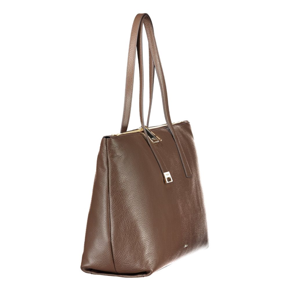 Furla Brown Leather Handbag