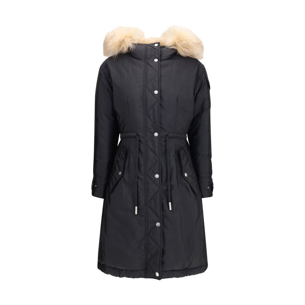 Moncler Black Polyamide Parka