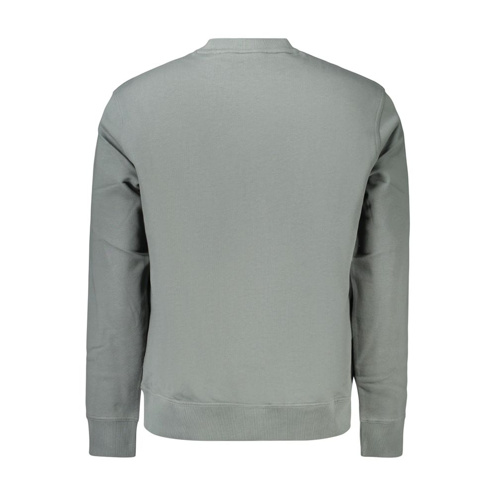Hugo Boss Green Cotton Sweatshirt