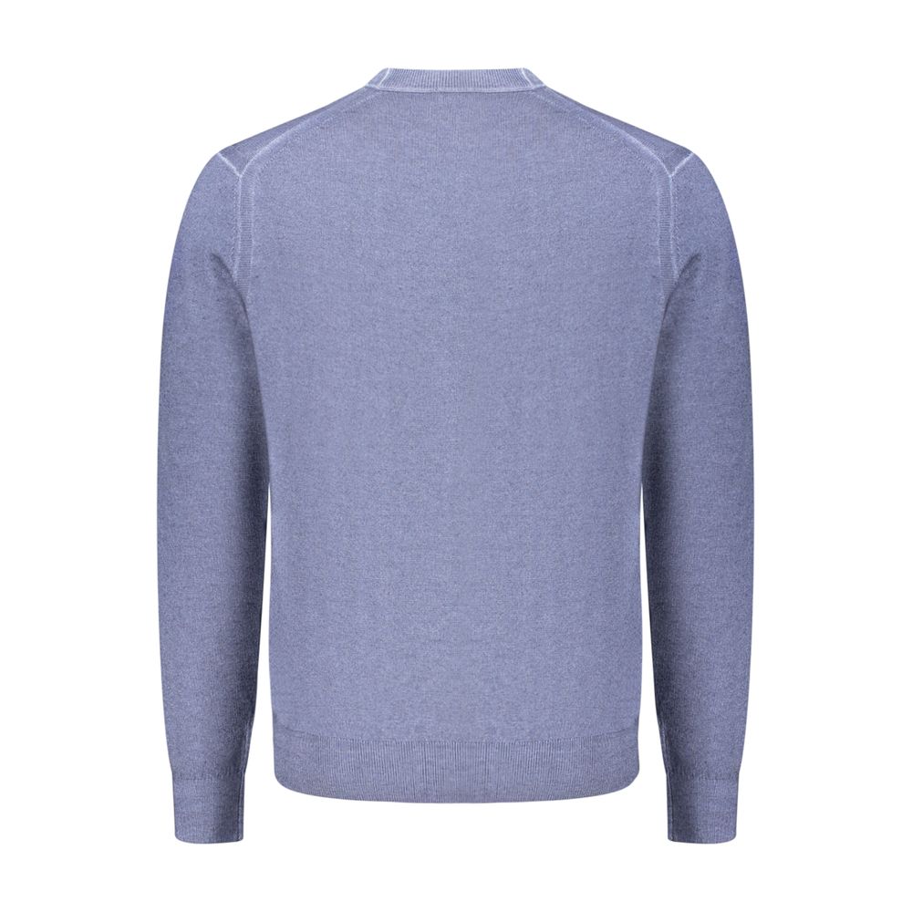 Hugo Boss Blue Wool Sweatshirt