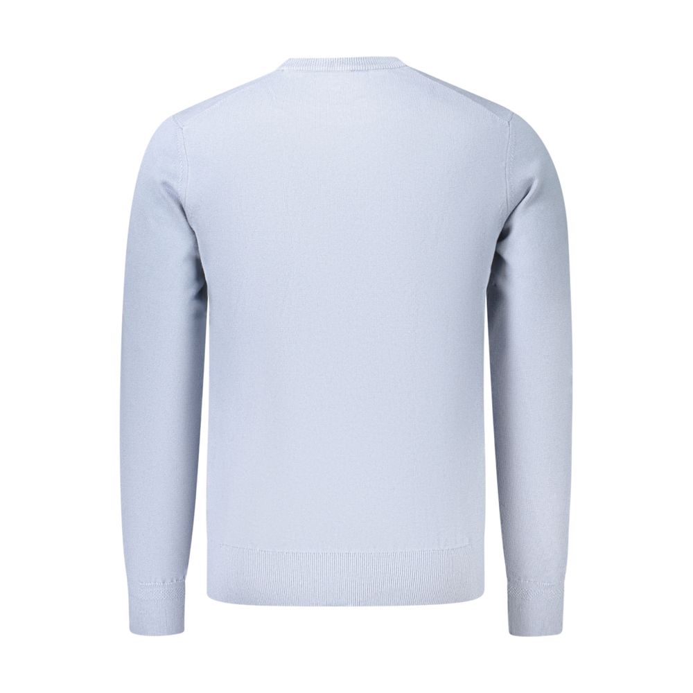 Hugo Boss Blue Cotton Sweatshirt
