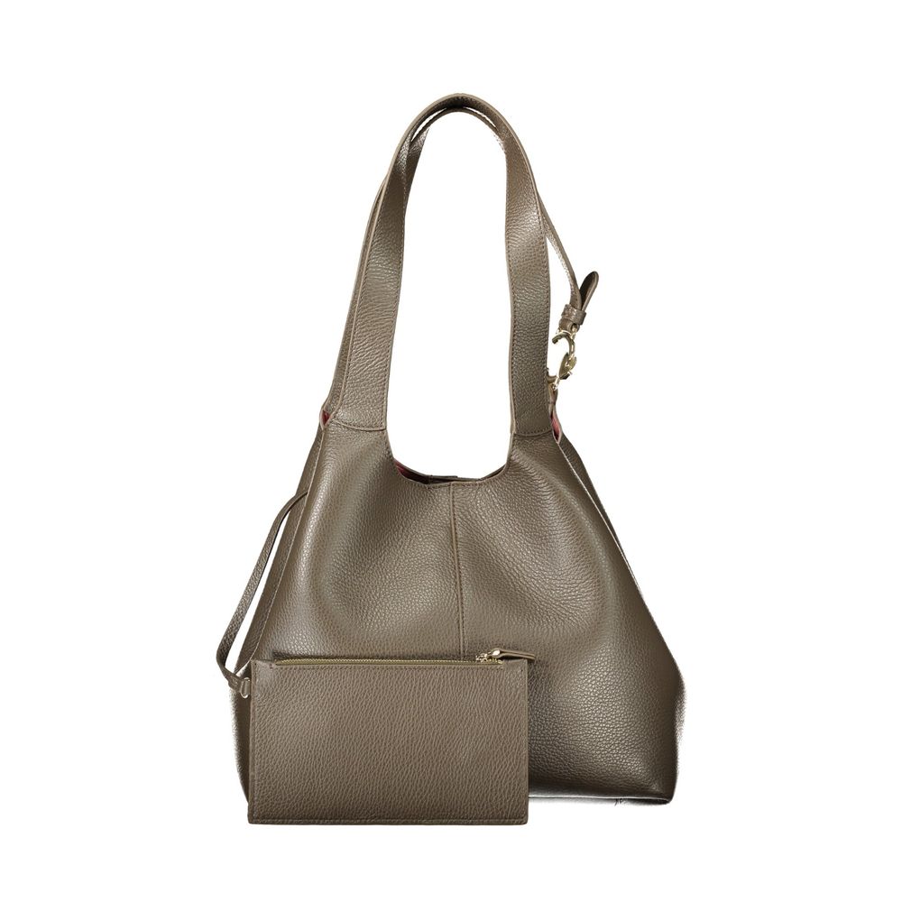 Coccinelle Brown Leather Handbag