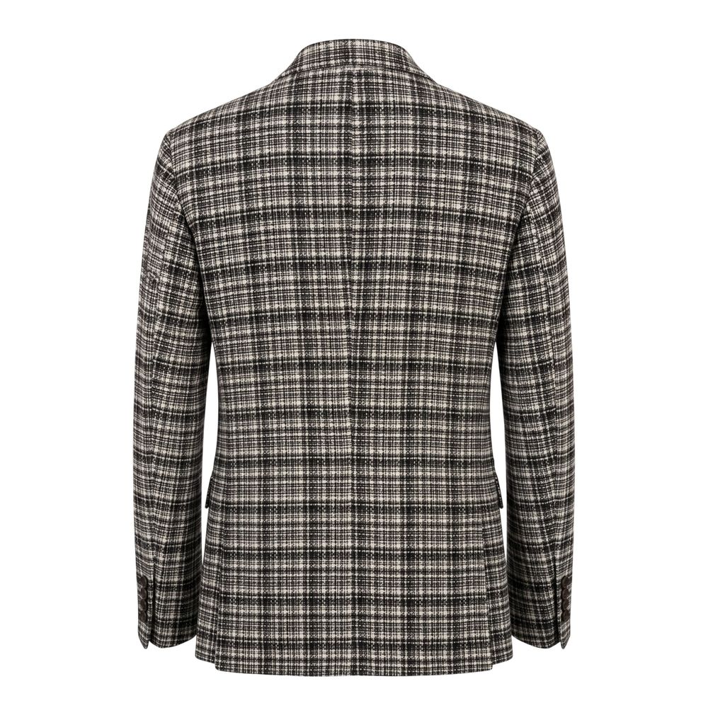 Roberto Pepe Luxury Beige Cotton Men Jacket