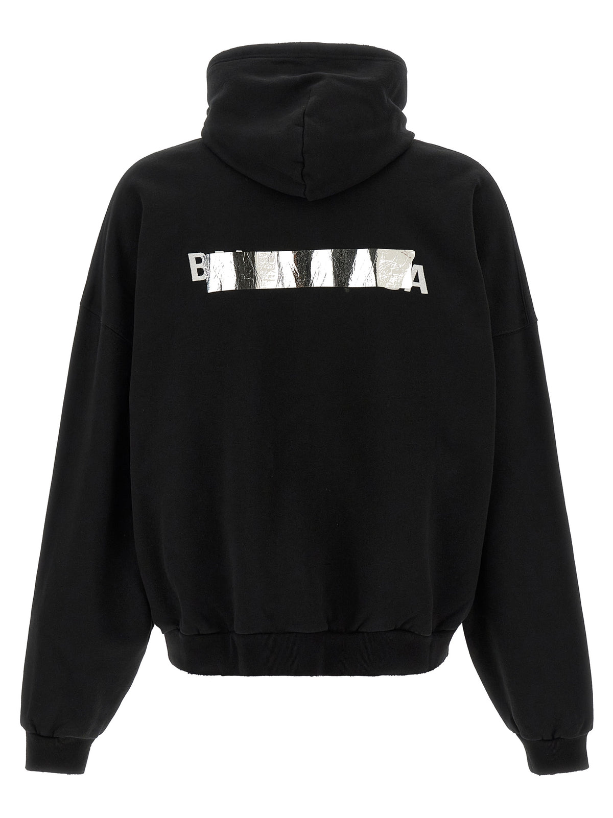 Balenciaga Black Cotton Sweatshirt
