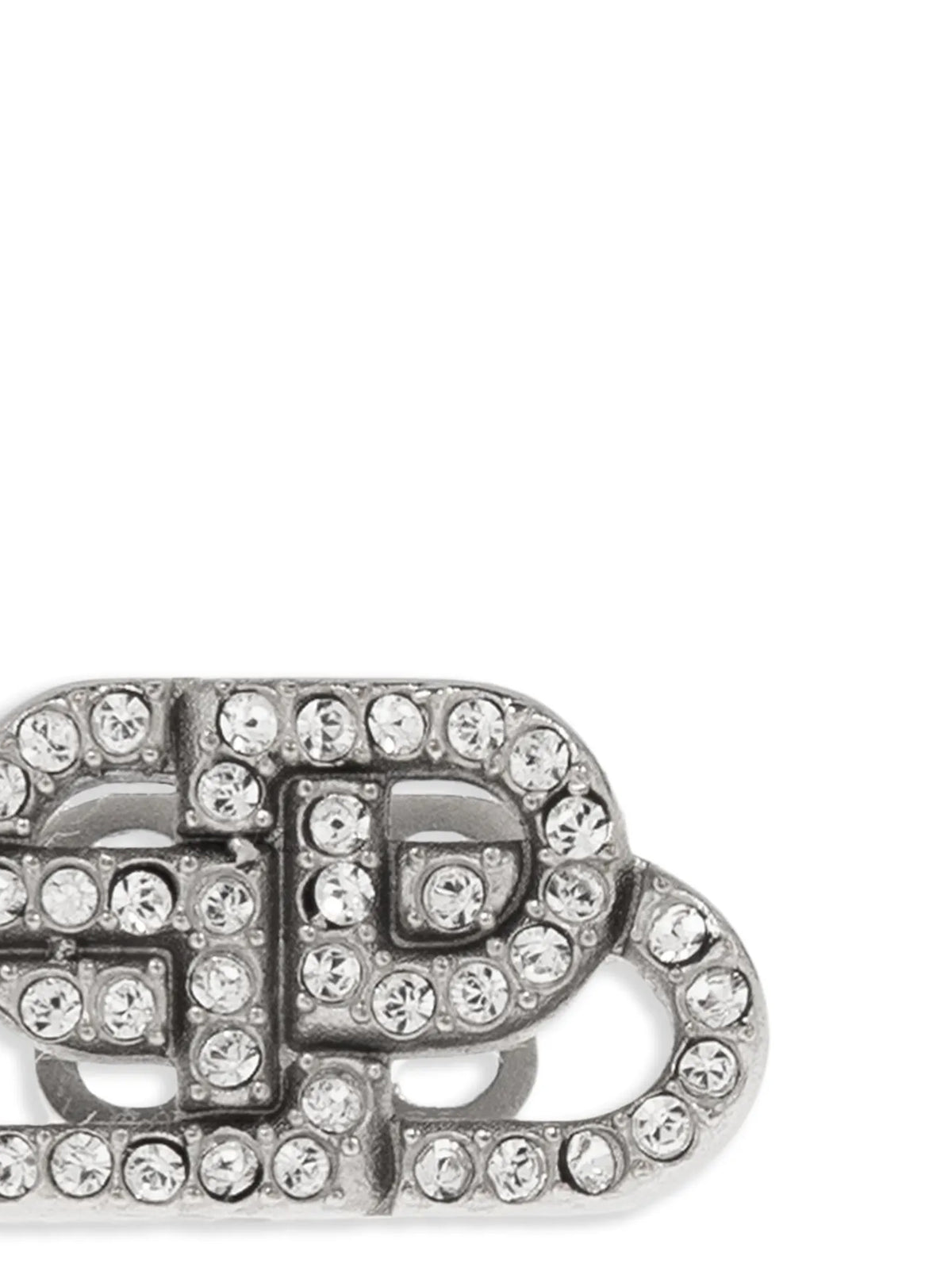 Balenciaga Silver Brass Earrings