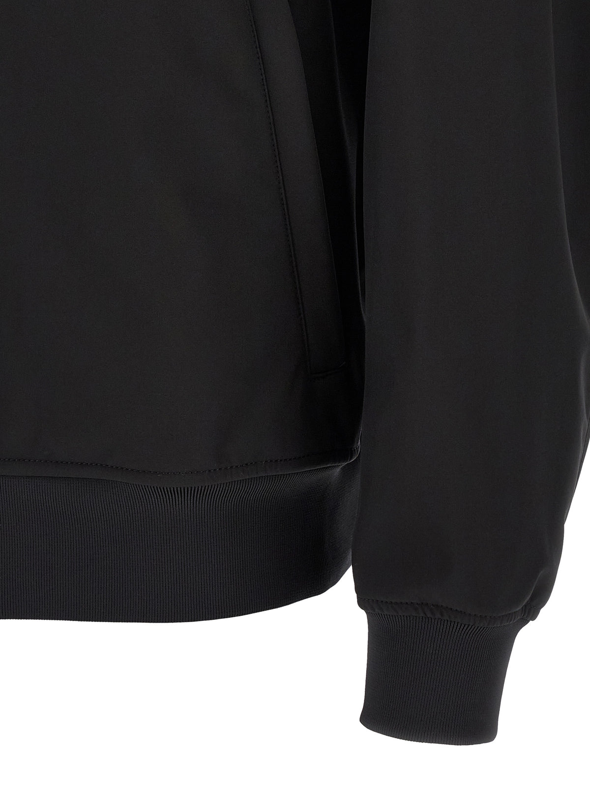 Stone Island Black Polyester Shell Jacket