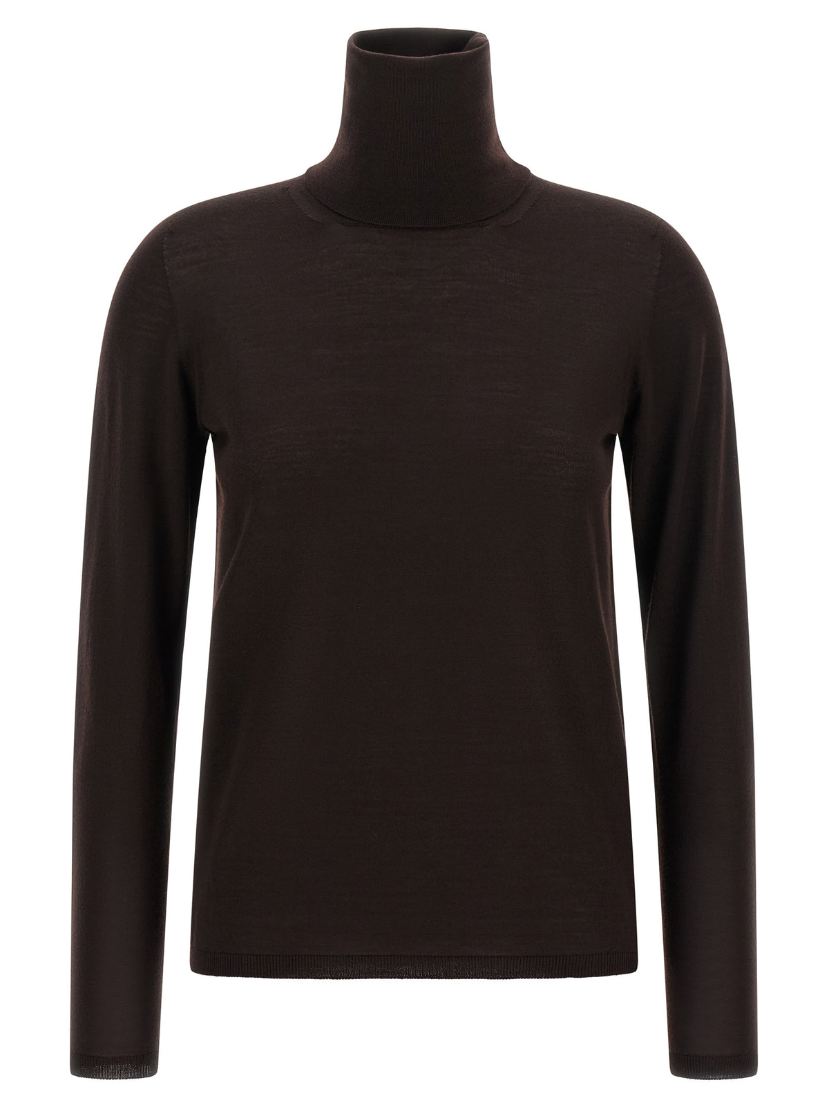 Max Mara Brown Virgin Wool Cardigan