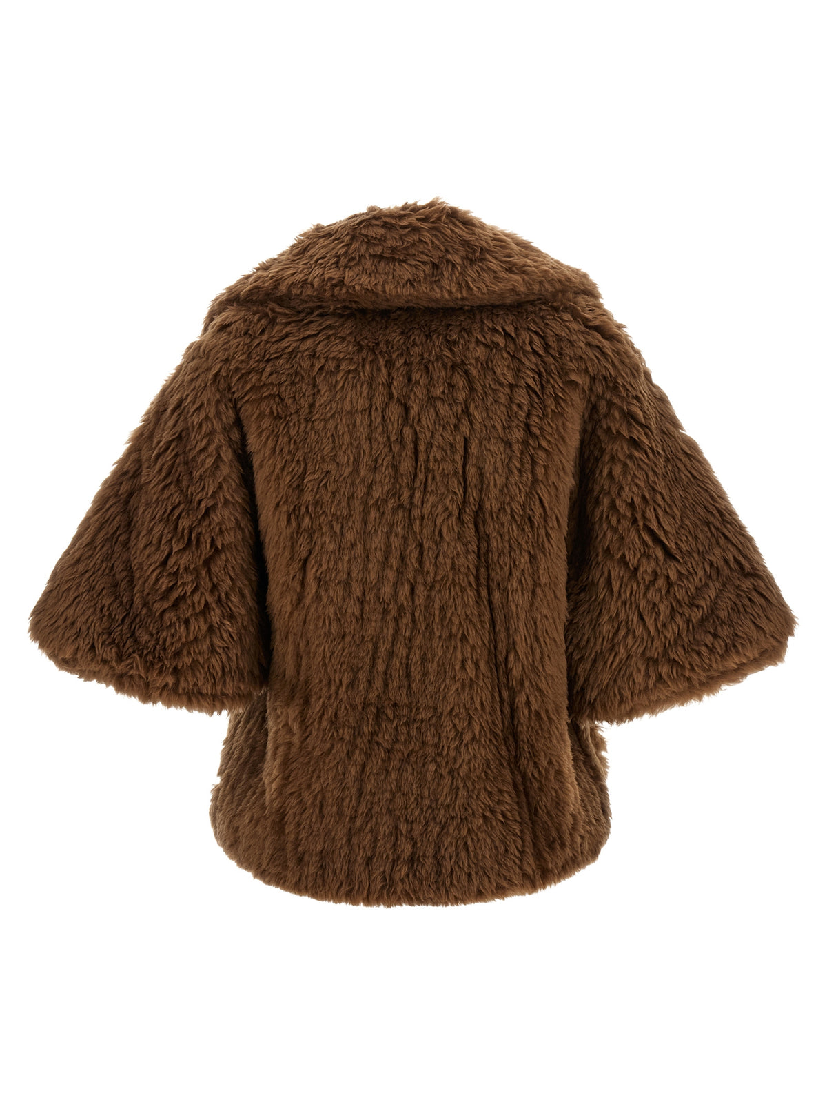 Max Mara Brown Virgin Wool Coat