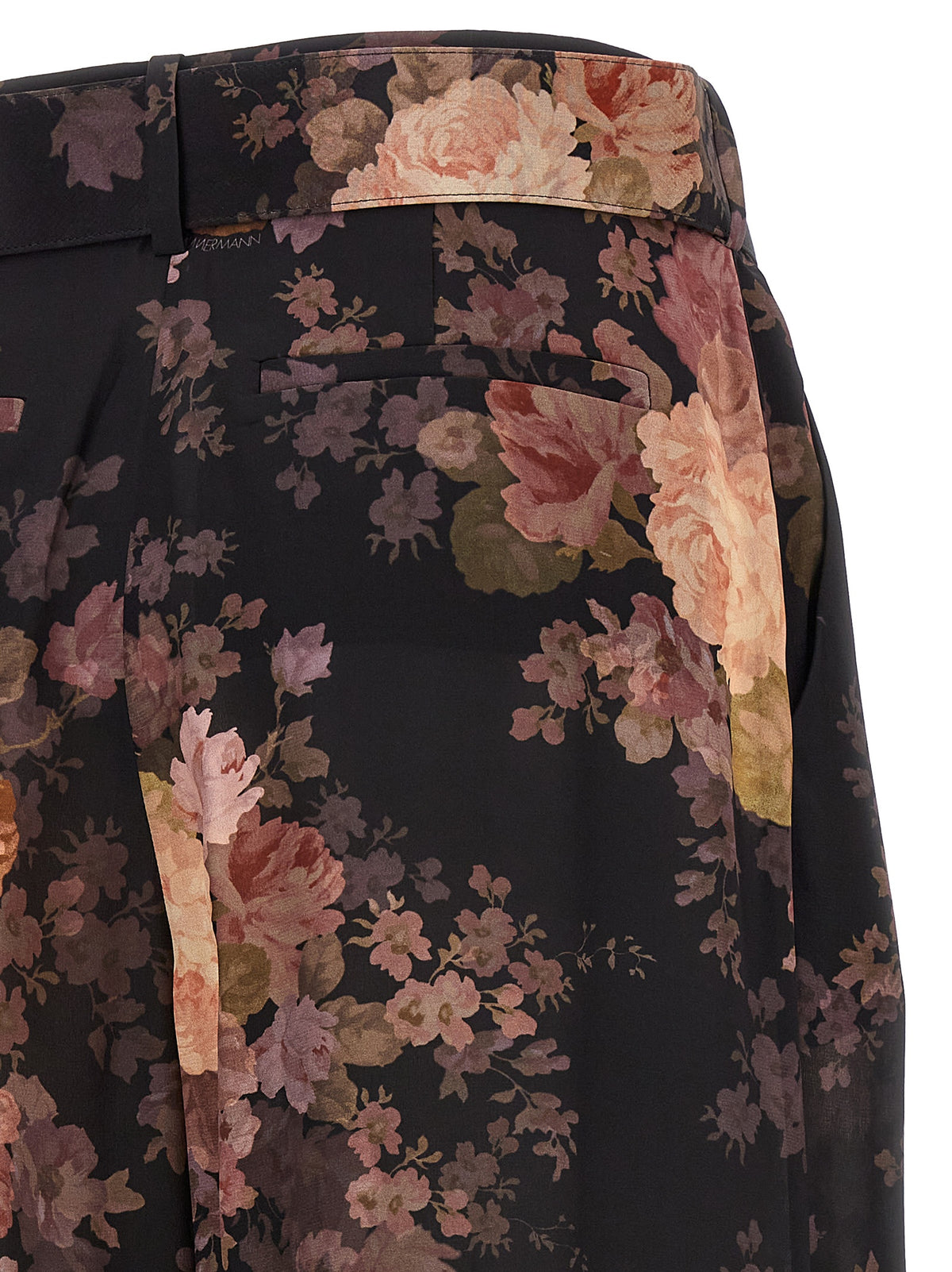 Zimmermann Multicolor Silk Casual Pants