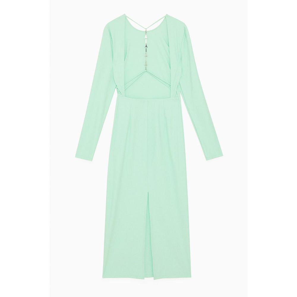 Patrizia Pepe Green Polyamide Casual Dress