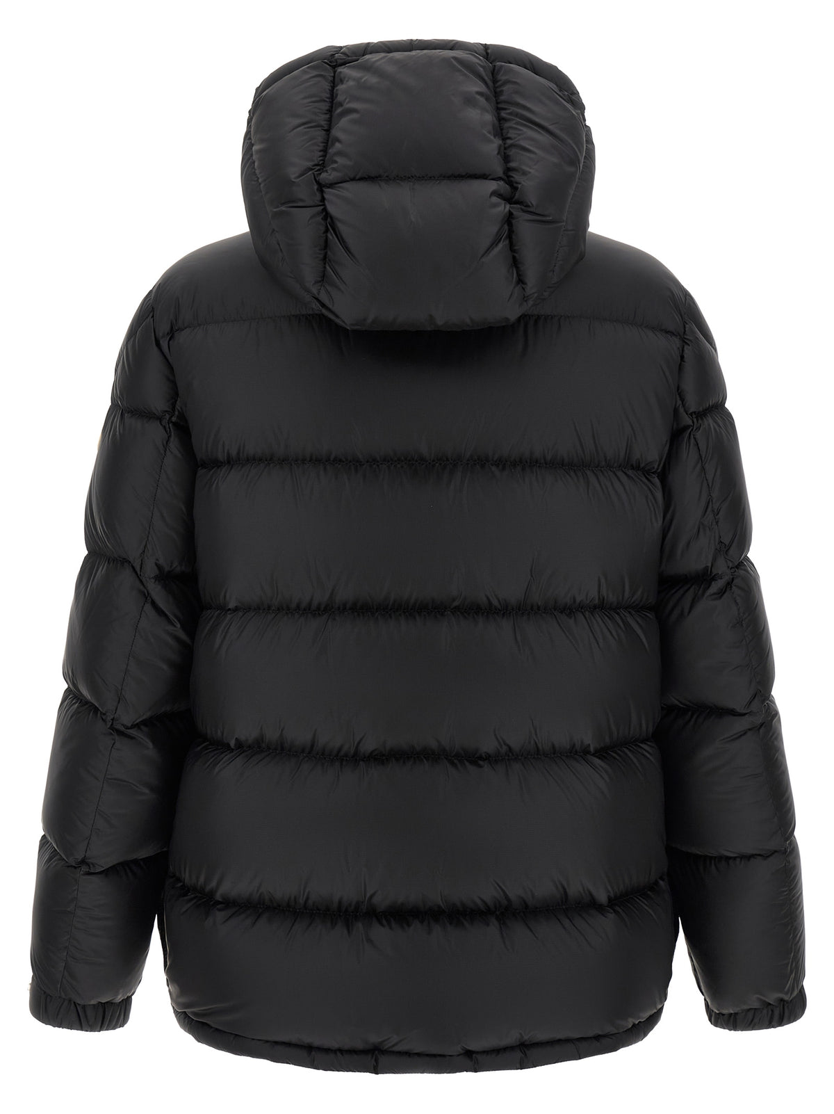Moncler Black Polyamide Full-Length Jacket