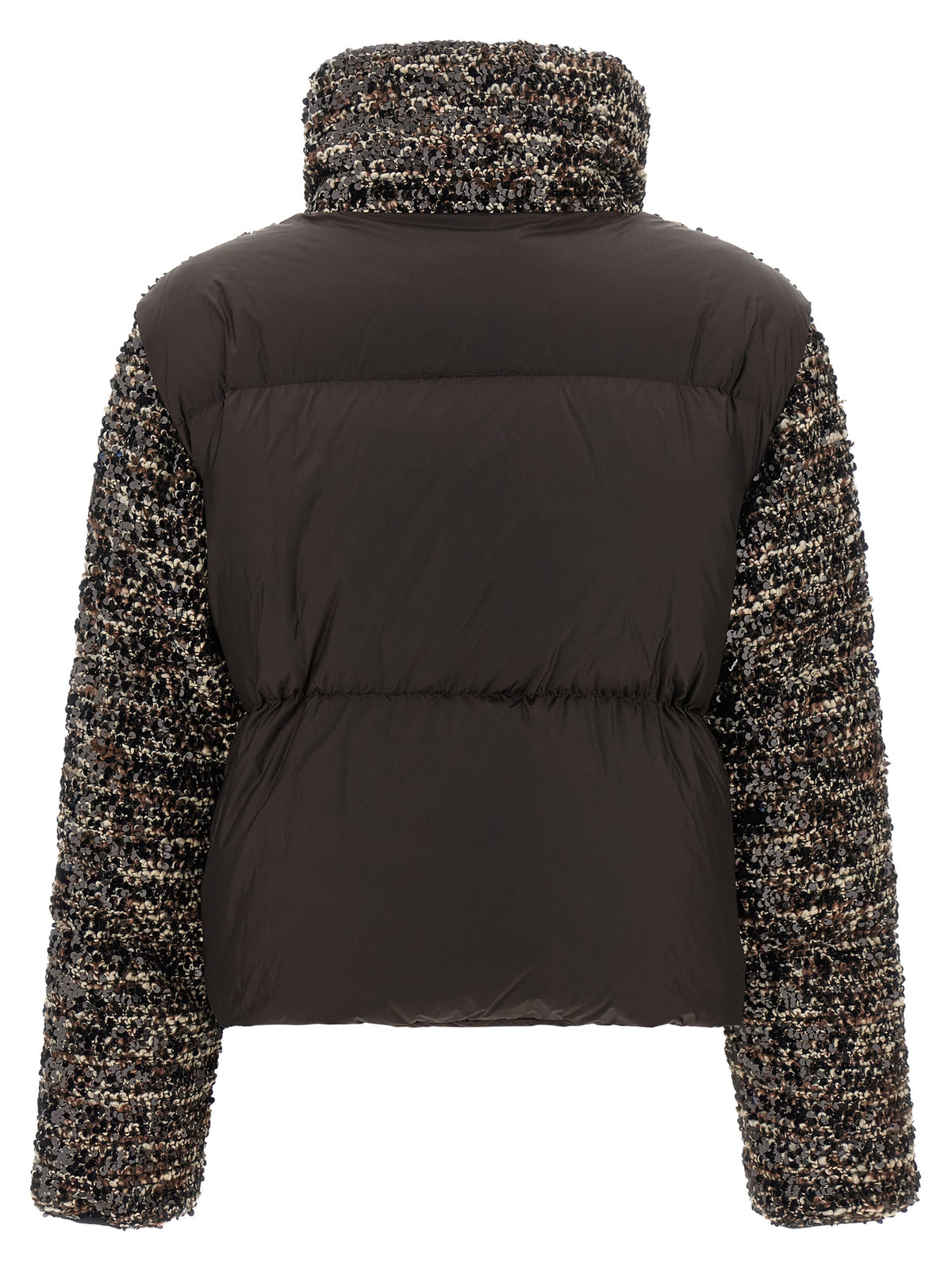 Moncler Brown Polyester Sleeveless Jacket