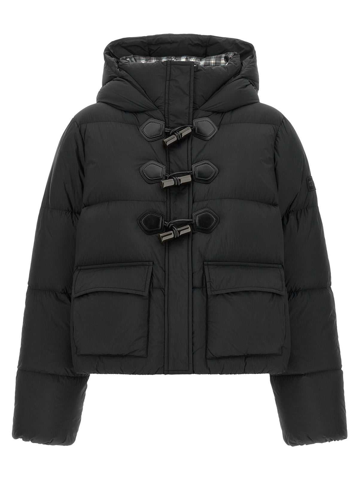 Ganni Black Polyamide Full-Length Jacket