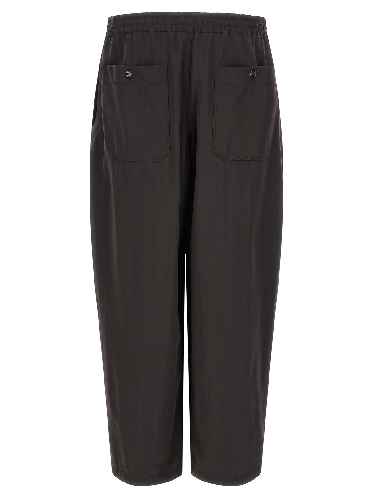 Lemaire Brown Wool Joggers (Workout Pants)