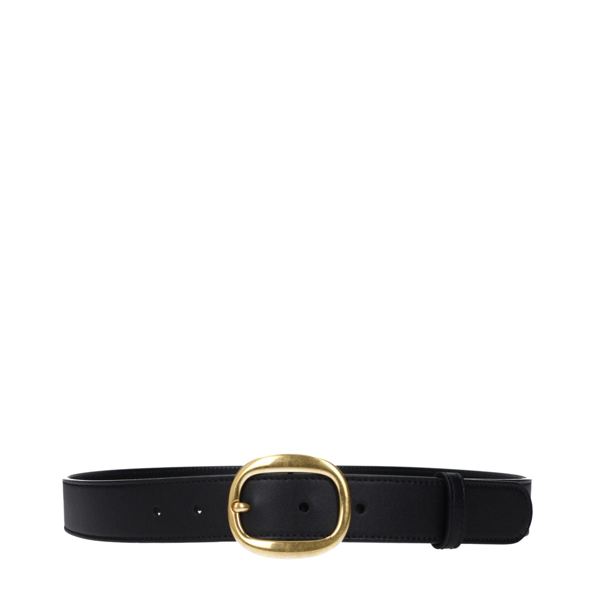 Tom Ford Black Leather Regular Belt
