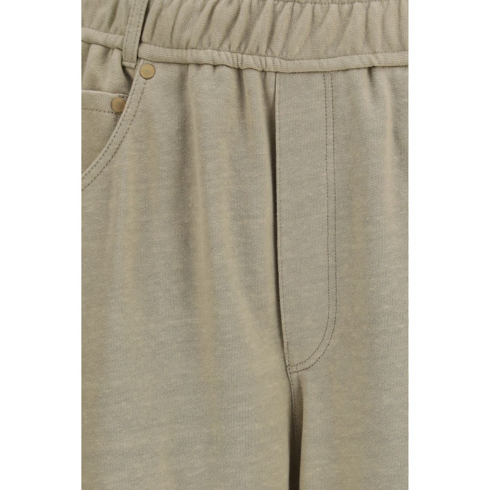 Brunello Cucinelli Beige Cotton Casual Pants