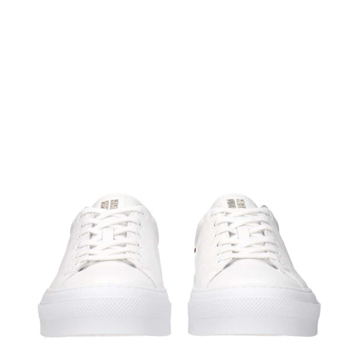 Givenchy White Leather Low Top Sneakers