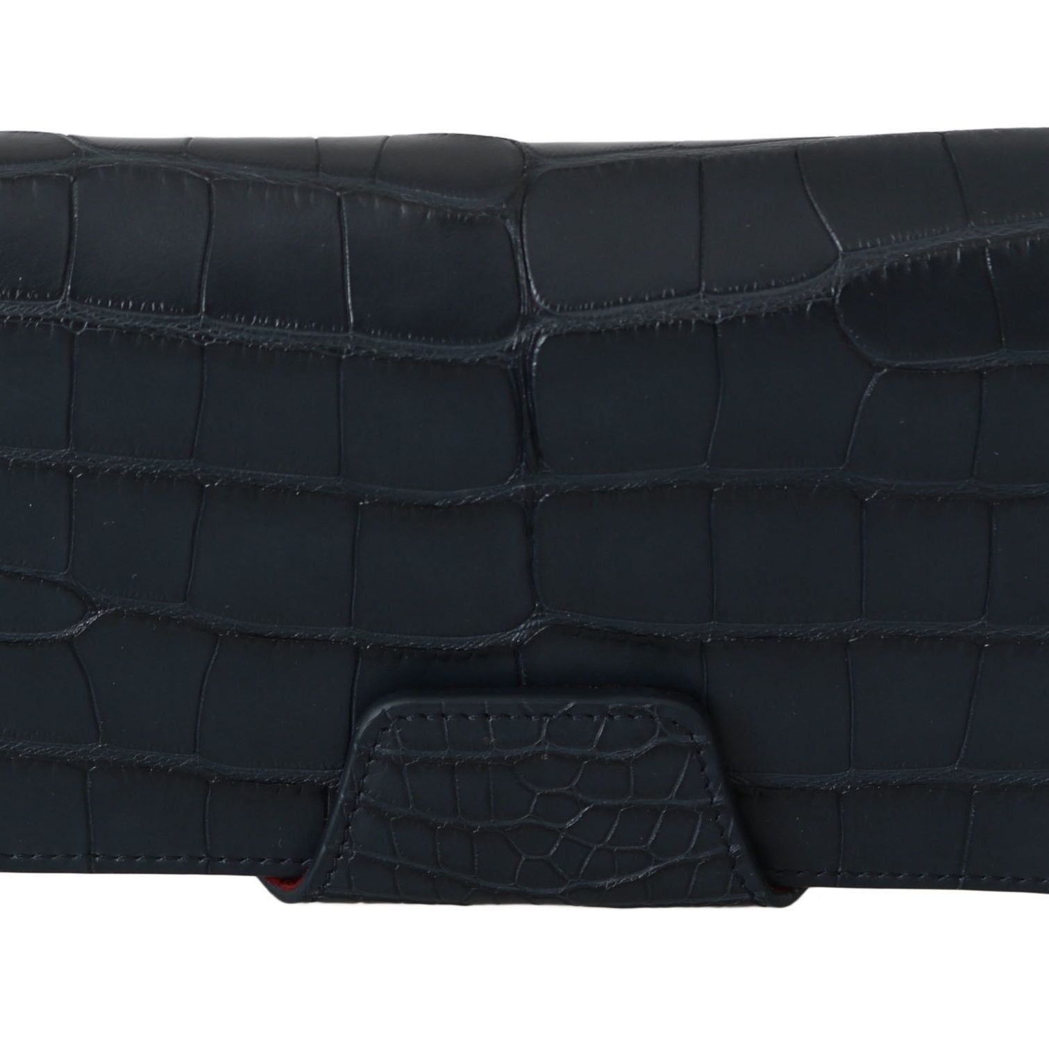 Dolce & Gabbana Blue Crocodile Eyewear Sunglasses Case Cover Pouch
