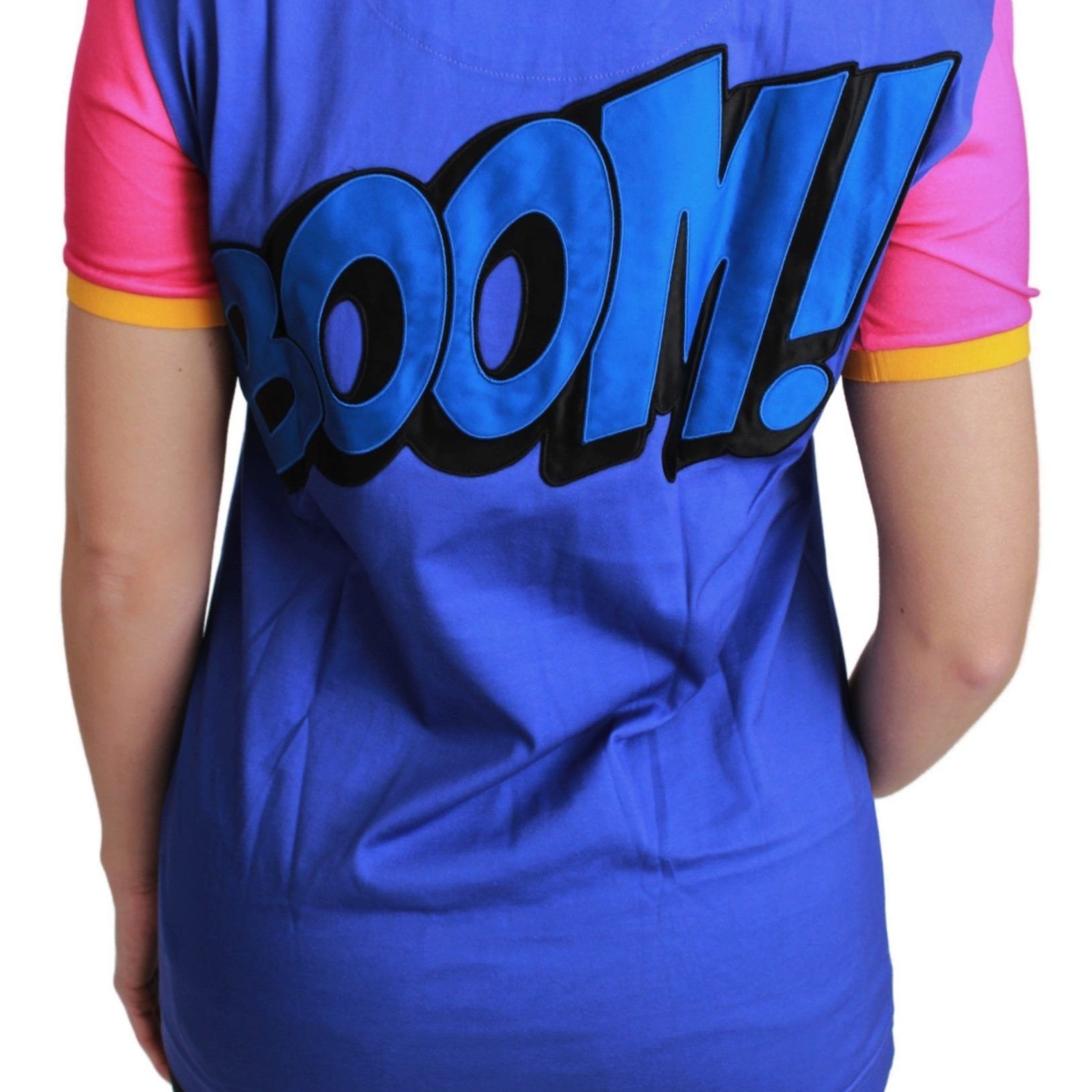 Dolce & Gabbana Purple PIG SUPERGIRL Top Cotton T-shirt