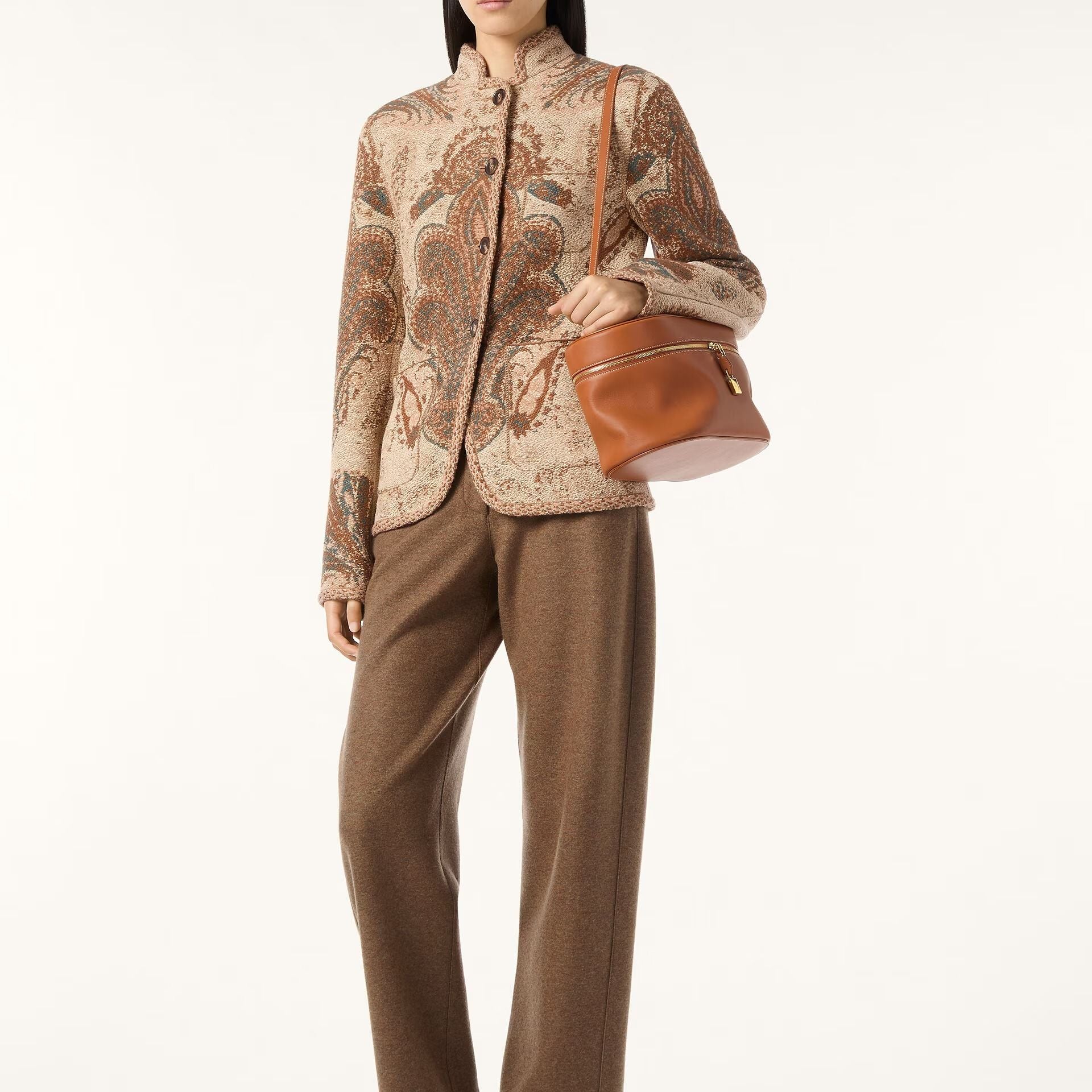 Loro Piana Rio Bodro Trousers in Jersey Novalis