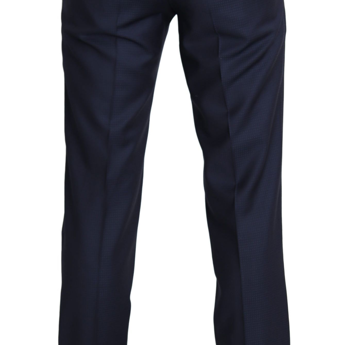 Dolce & Gabbana Navy Blue Dress Formal Men Trouser Pants