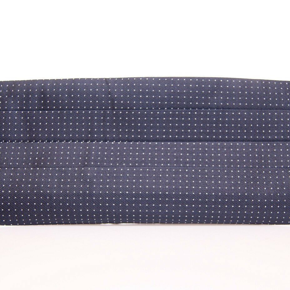 Dolce & Gabbana Blue Waist Smoking Tuxedo Cummerbund Belt