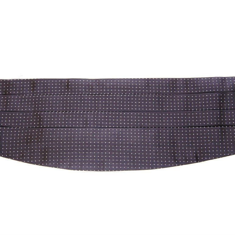 Dolce & Gabbana Black Waist Smoking Tuxedo Cummerbund Belt