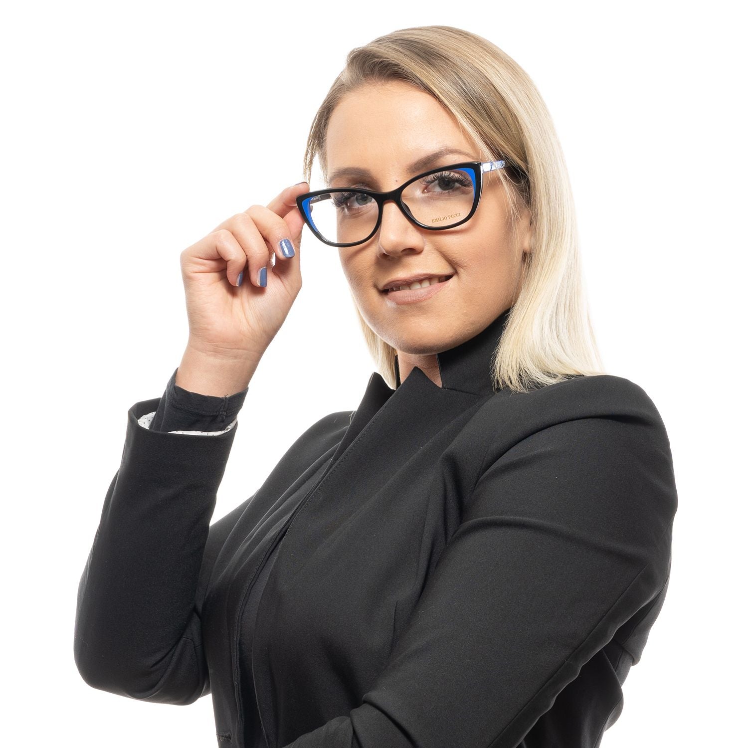 Emilio Pucci Black Plastic Glasses (Frames)