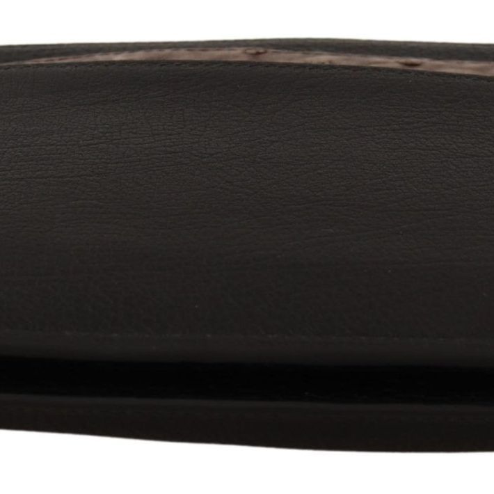 Dolce & Gabbana Black Exotic Leather Shoulder Sling Alta Sartoria Bag