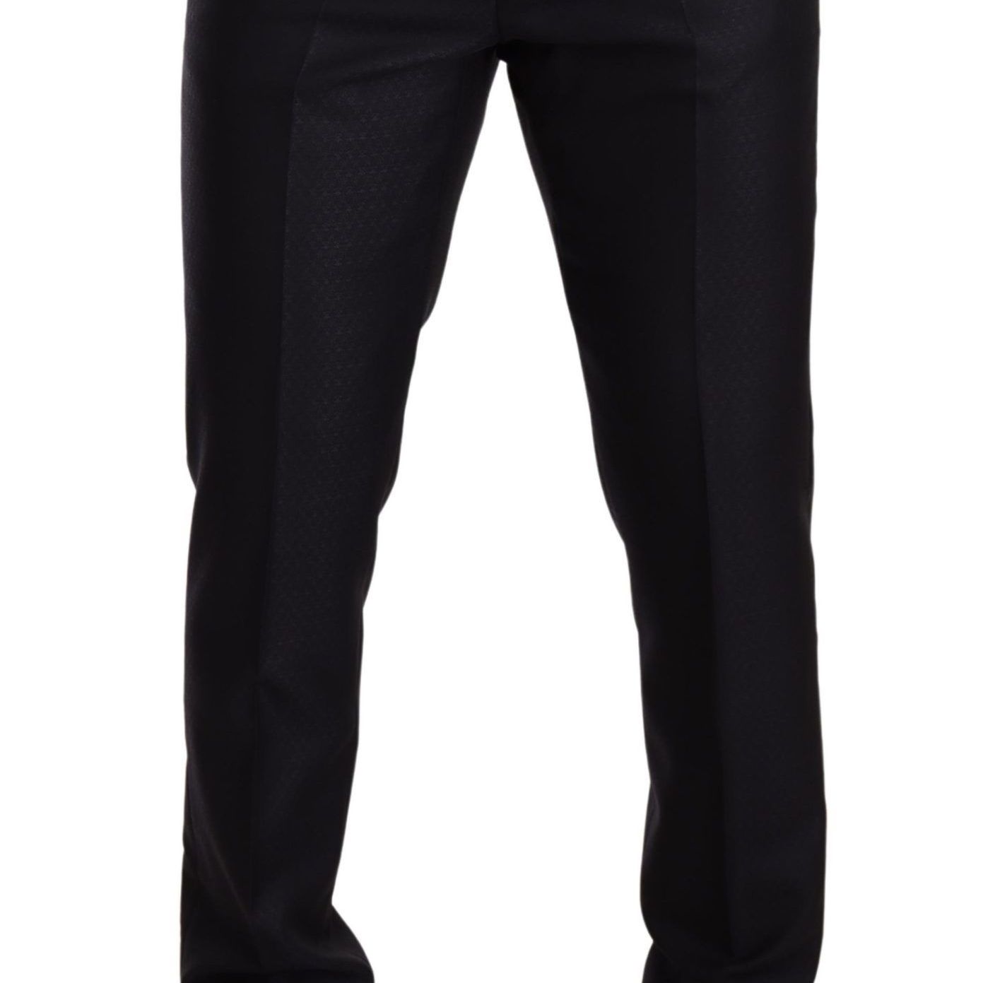 Dolce & Gabbana Blue Pattern MARTINI SLIM FIT 2 Piece Suit