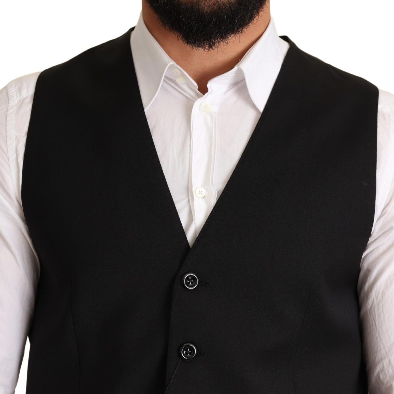 Dolce & Gabbana Black Formal dress Vest