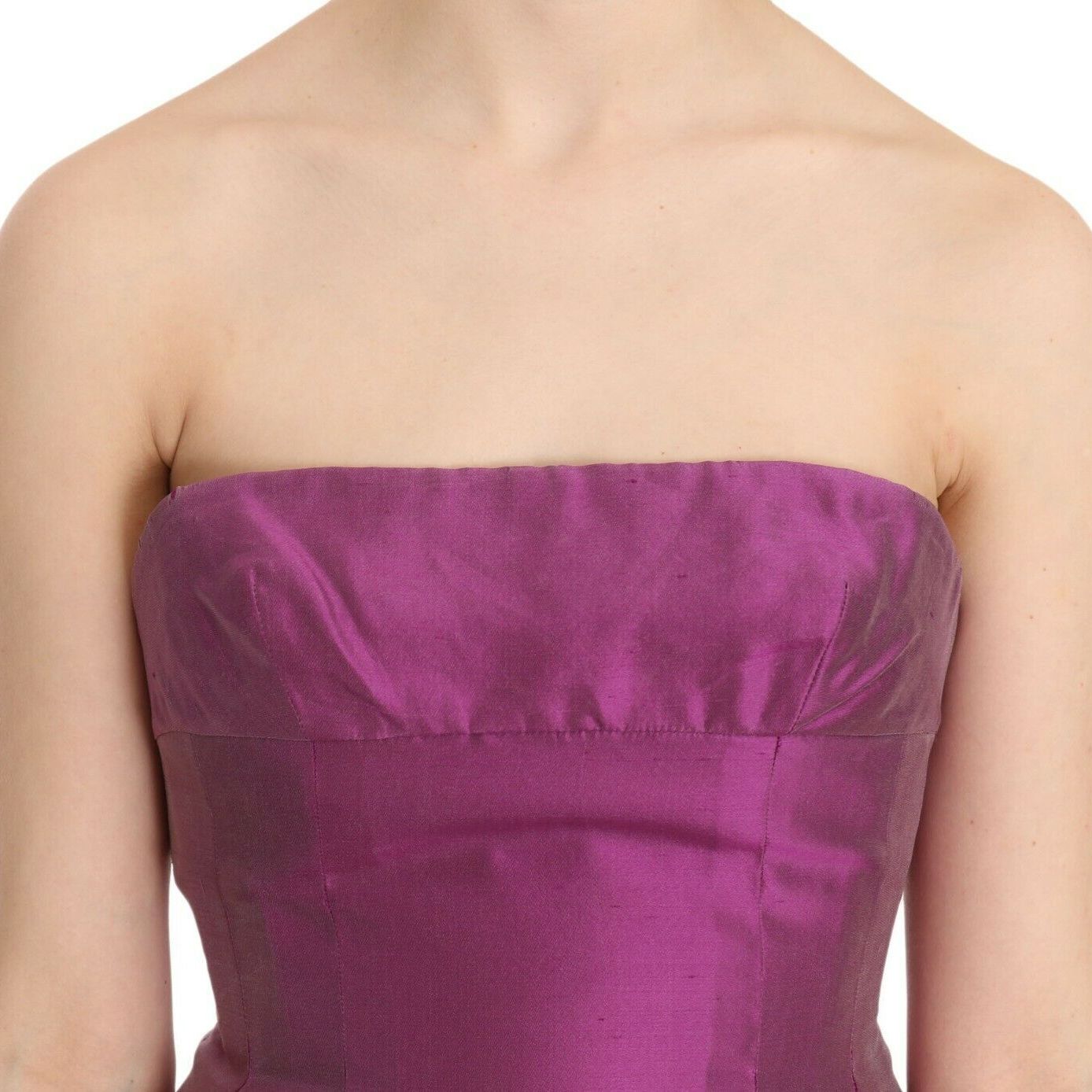 Ermanno Scervino Pink Halter Backless Midi Plain Dress