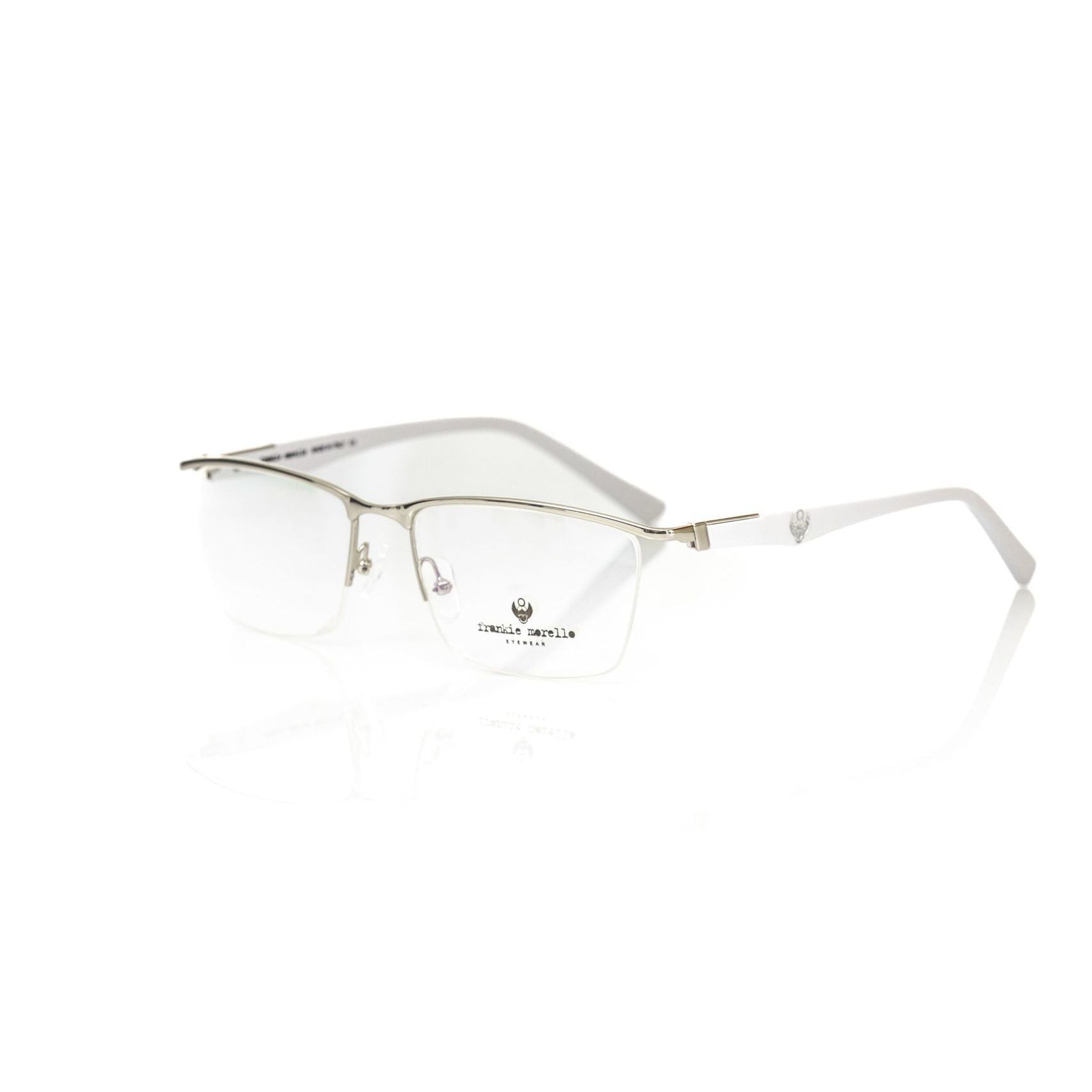 Frankie Morello Silver Metallic Men Frame