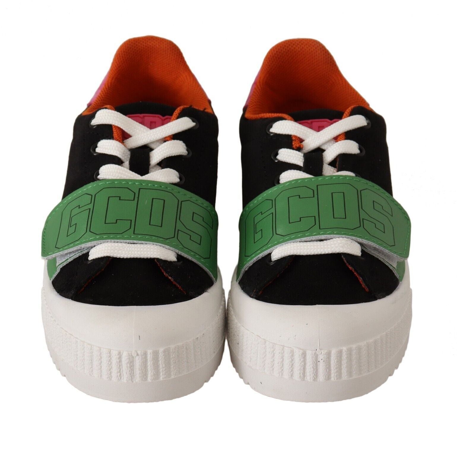 GCDS Multicolor Suede Low Top Lace Up Women Sneakers Shoes