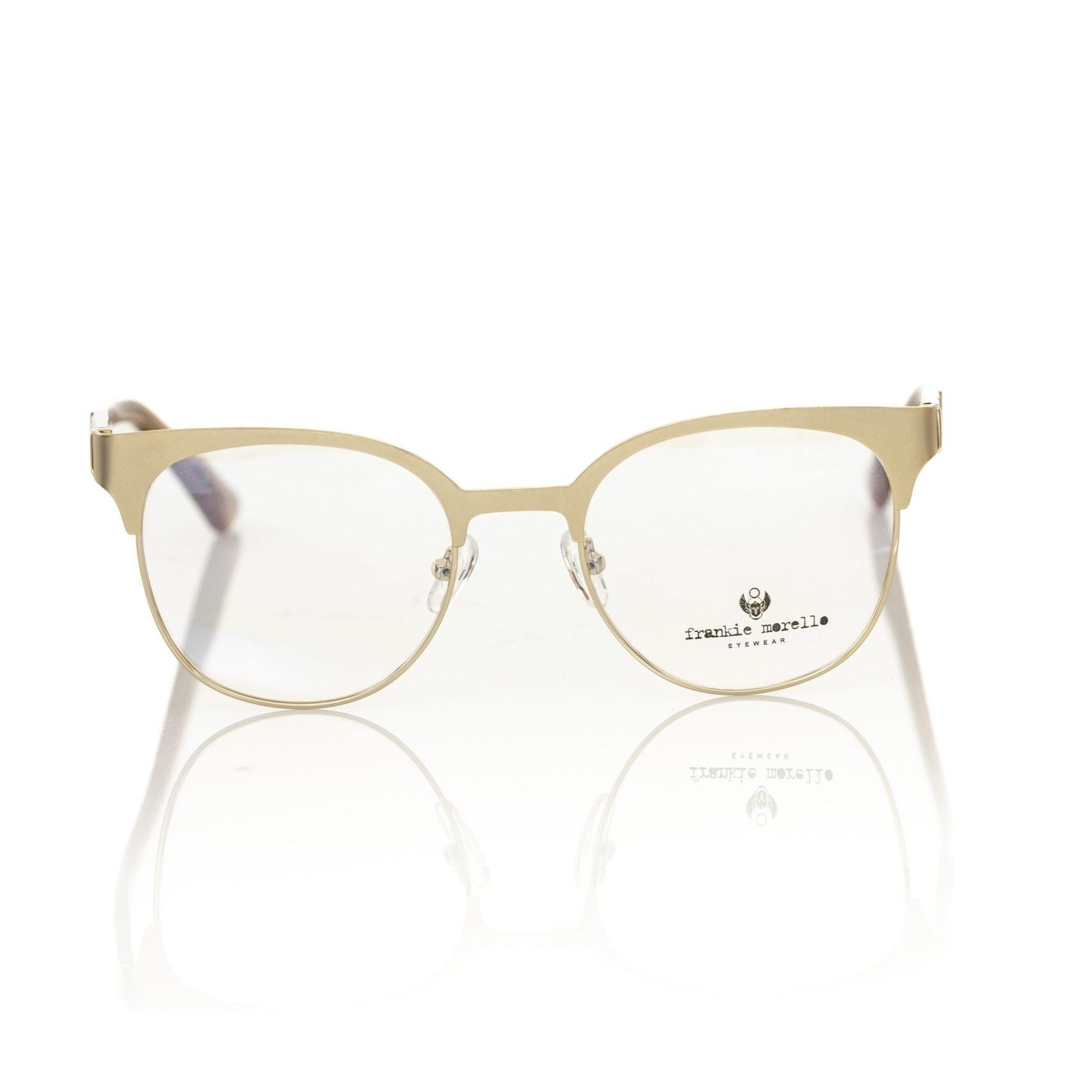 Frankie Morello Gold Acetate Women Frame