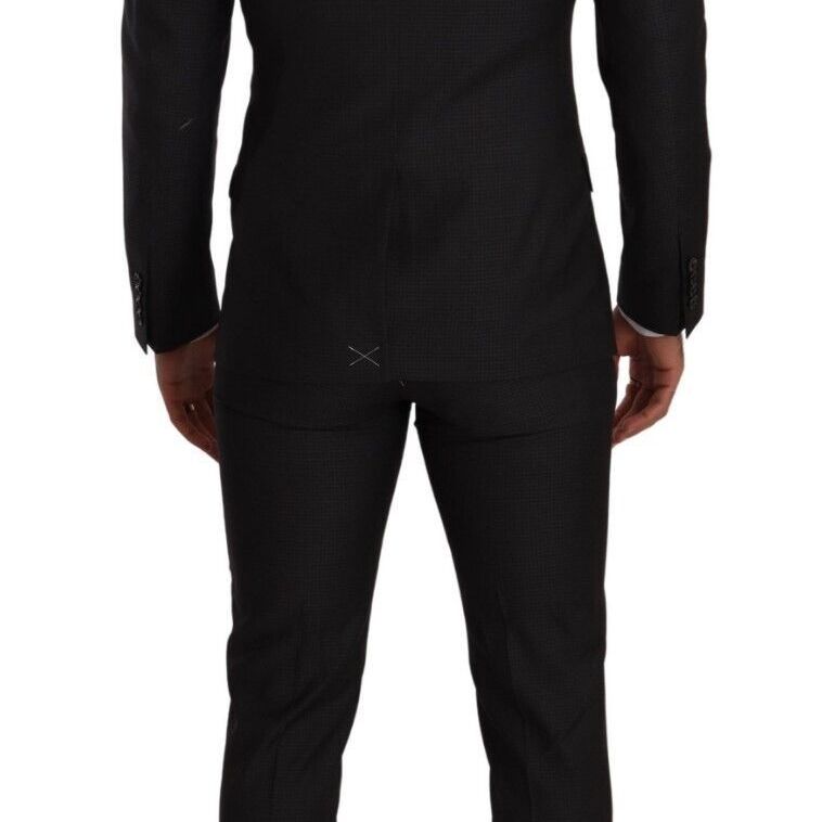 Dolce & Gabbana Black MARTINI Single Breasted 2 Piece Suit