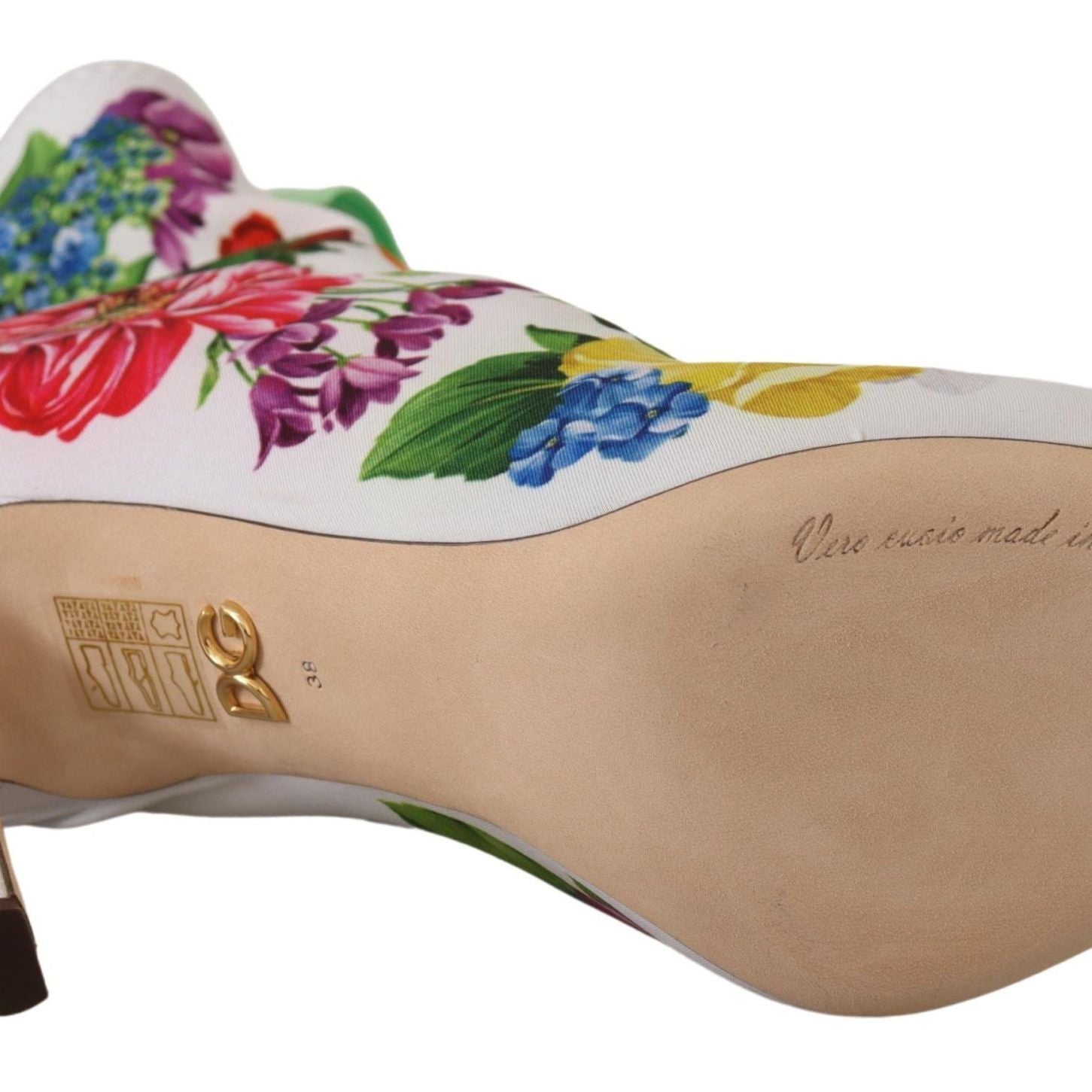 Dolce & Gabbana White Jersey Stretch Boots Open Toes Heels Shoes