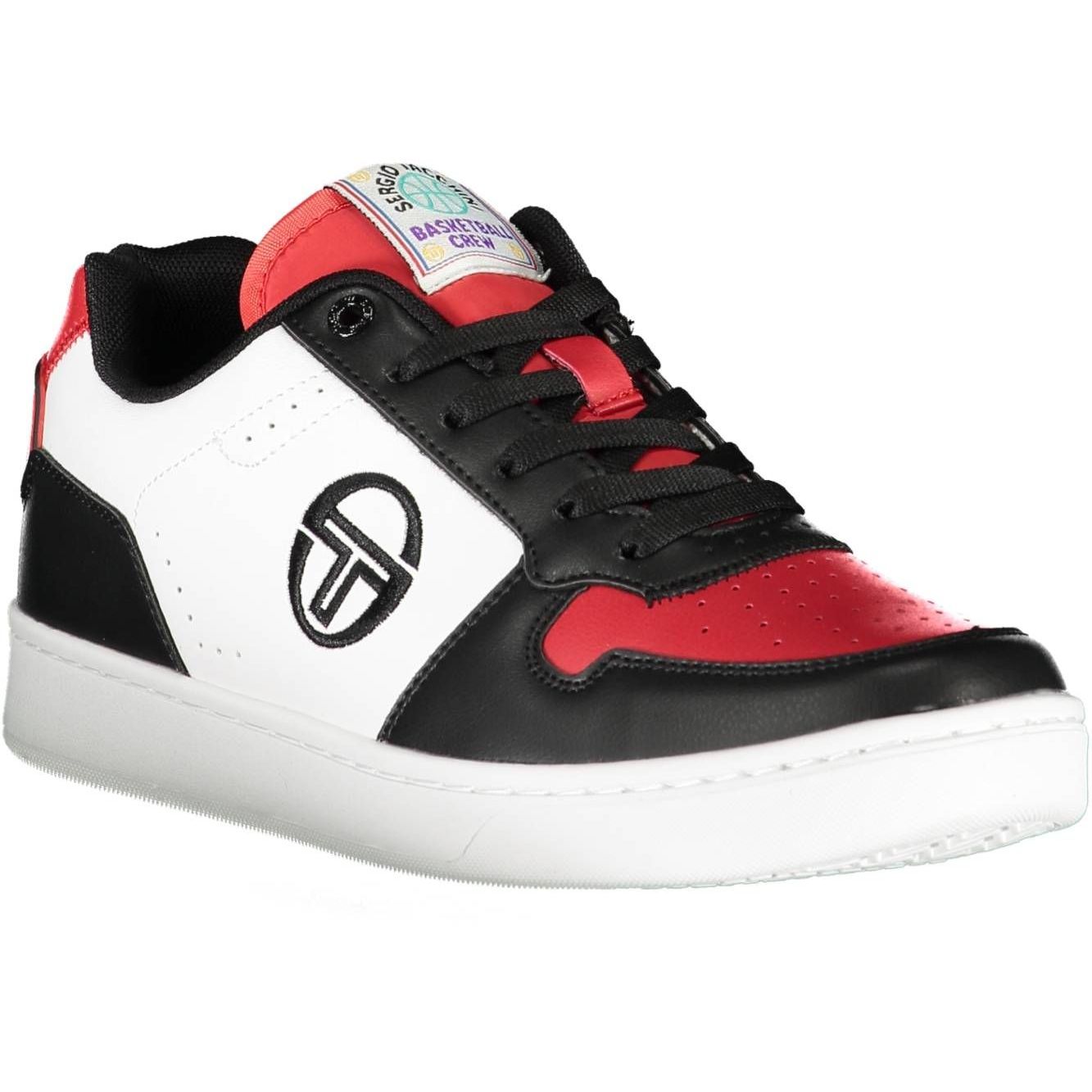 Sergio Tacchini Black Polyester Sneaker