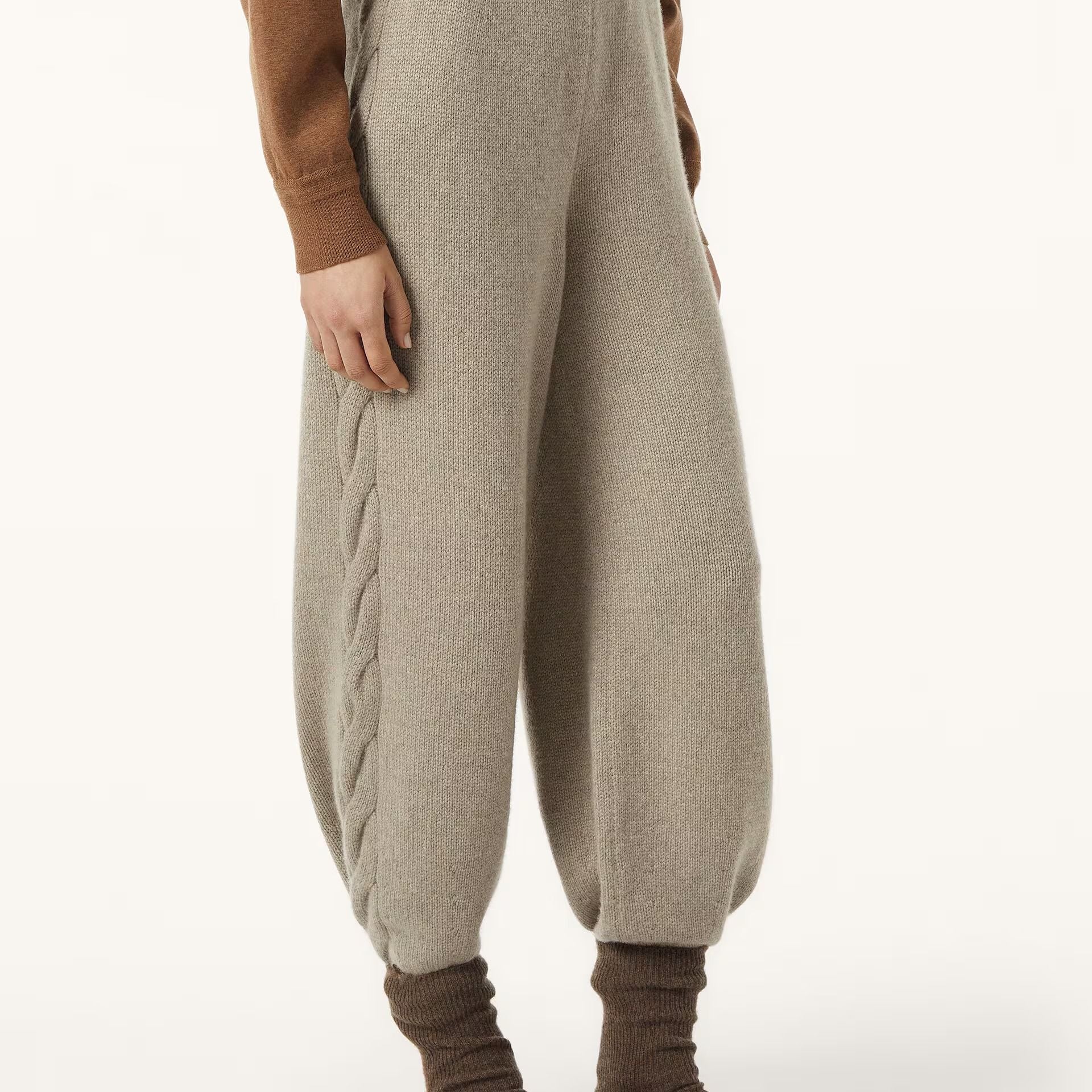 Loro Piana Napier Trousers in Baby Cashmere - Coarsehair