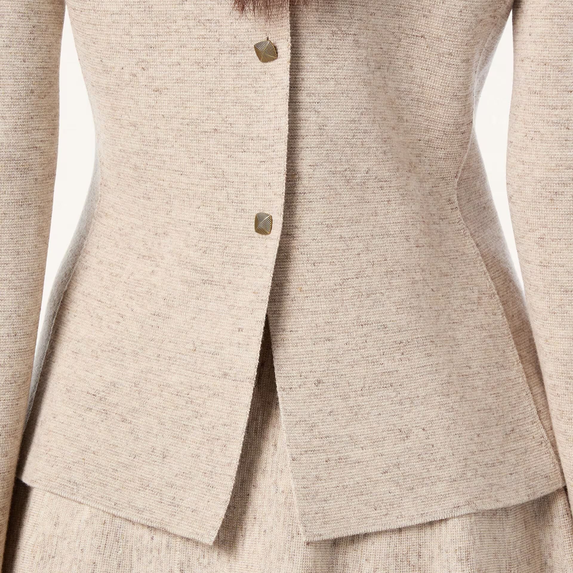 Loro Piana Willow Crewneck in Cashmere, Wish® Wool, Linen