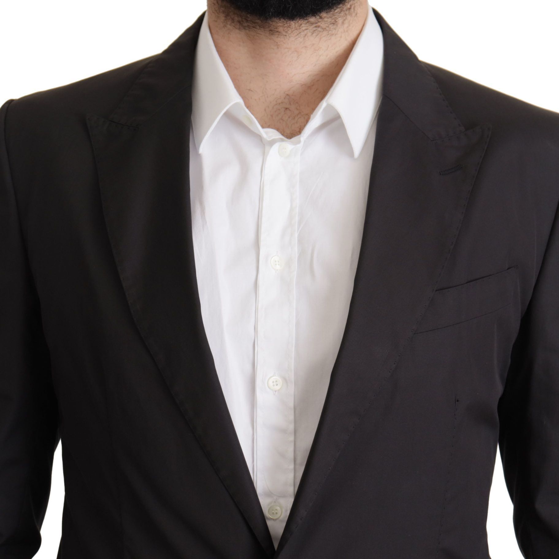 Dolce & Gabbana Black Single Breasted TAORMINA Breasted Blazer