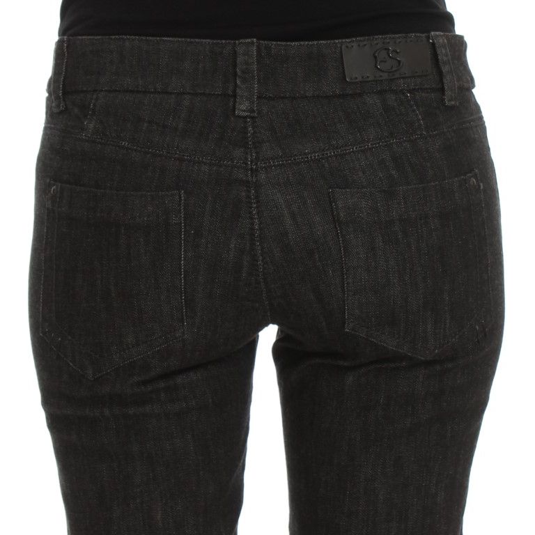 Ermanno Scervino Blue Cotton Slim Fit Denim Jeans