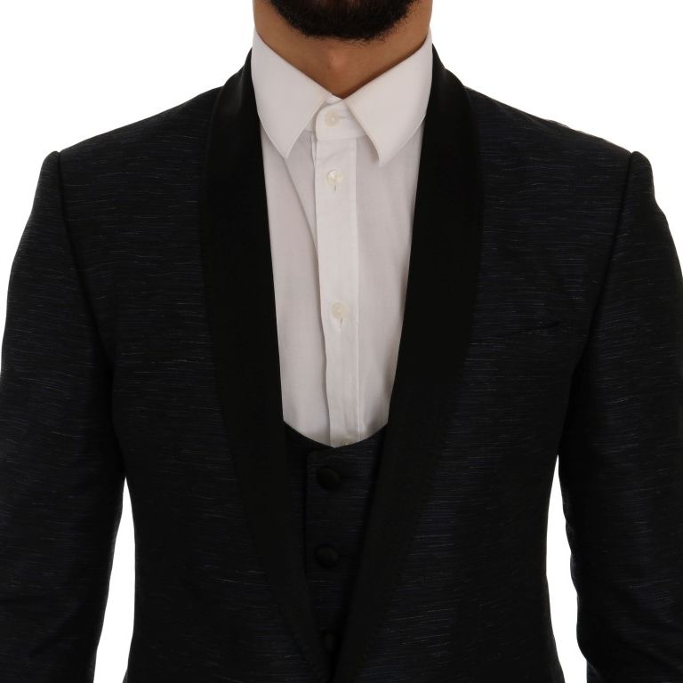 Dolce & Gabbana Blue MARTINI Slim 2 Piece Blazer